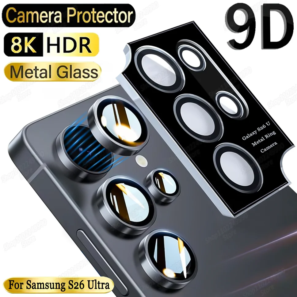 Premium Metal Camera Lens Protector Glass for Full Coverage Protection