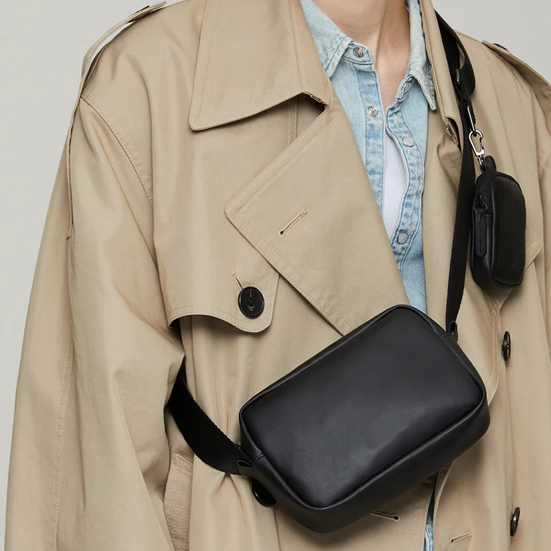 

Comes With Coin Key Bag Sling Crossbody Men Messenger My Order 2-in-1 Designer Handbag Aesthetic Man New Men's Side Small Unisex