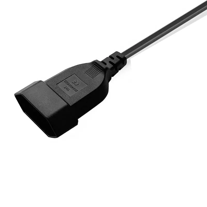 EU Power Extension cable 2-Prong European EU Male to Female Power Extension Cord 5M/3M/1.5M/1M/0.5M EU AC power cord Extension - 6