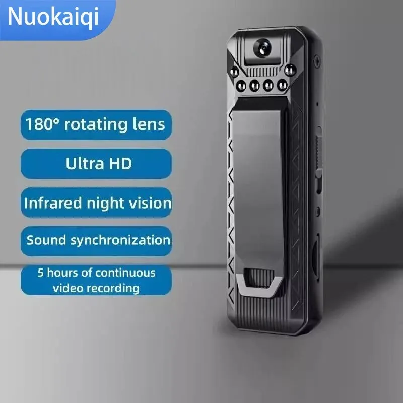 Hd 1080P Mini Telecamera Visione Notturna A Infrarossi Portatile Piccolo Videoregistratore Digitale Polizia Bodycam Videocamera In Miniatura