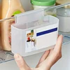 Cheese Slice Holder for Fridge, Refrigerator Side Door Hanging Storage Container Box,Cooking Tools for Kitchen,Storing Seasoning 1