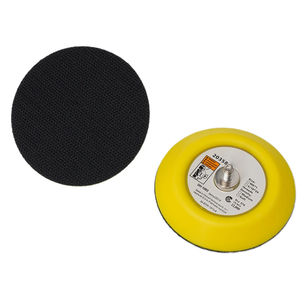 

Tool Sanding Pad Workshop Grinding Part Pneumatic Set 2Pcs Equipment For DA Air & Power Sanders High Quality Hot