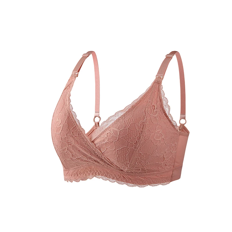Maternity Nursing Bras Women Lace Breastfeeding Bra Removable Padded Pregnancy Women Underwear Tops Soutien Gorge Allaitement