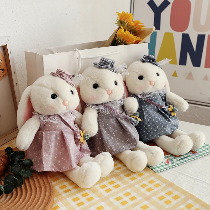 

110 см милый мягкий какао кролик плюшевые игрушки офисная Подушка для сна домашняя комфортная Подушка детский Декор Рождественский подарок хлопковая кукла
