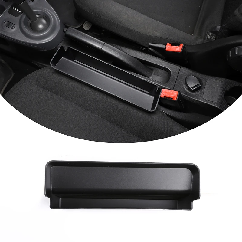 

For Smart 453 Forfour Fortwo W453 2014-2021 ABS Car Main driver Seat Crevice Storage Box Card Phone Holder Pocket Organizer
