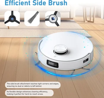 อะไหล่สำหรับหุ่นยนต์ดูดฝุ่น Ecovacs T50 PRO OMNI /T50 AUTO DDX67  แปรงหลัก แปรงข้าง ผ้าถูพื้น ไส้กรอง HEPA ถุงเก็บฝุ่น 2