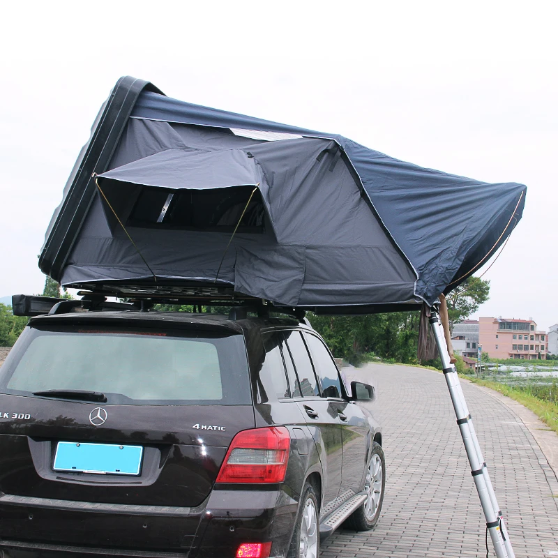

Wholesale Camping Outdoor Aluminum 4-5 Person Car Rooftop Tent Large Hard Shell SUV Car Roof Top Tent