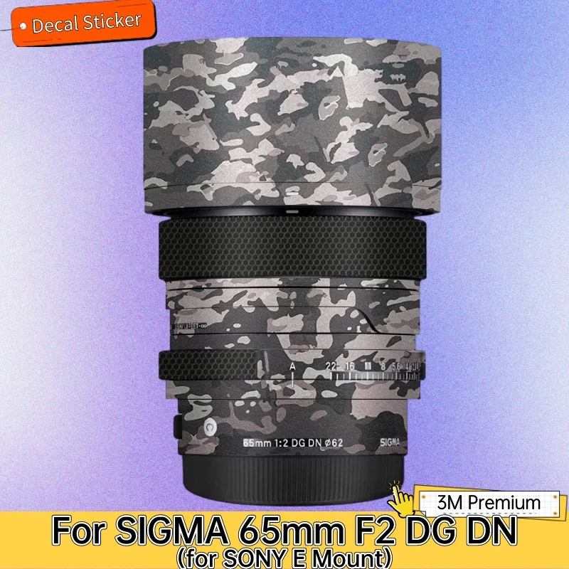 

Для SIGMA 65 мм F2 DG DN для SONY E Mount наклейка на рассеиватель Защитная Наклейка виниловая пленка защитное покрытие от царапин