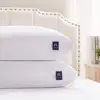 Hybrid Shredded Memory Foam Pillows King Size Set of 2 Adjustable Loft Fluffy Down Alternative Removable Cover Soft Breathable 2
