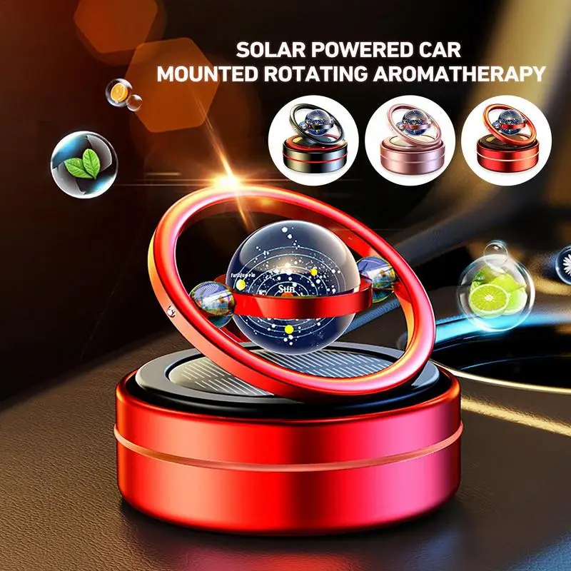 

Car Fragrance Diffuser Solar Car Air Freshener Auto Solar Aromatherapy Sprinkler Automobile Durable Automotive Air Scent Gadgets