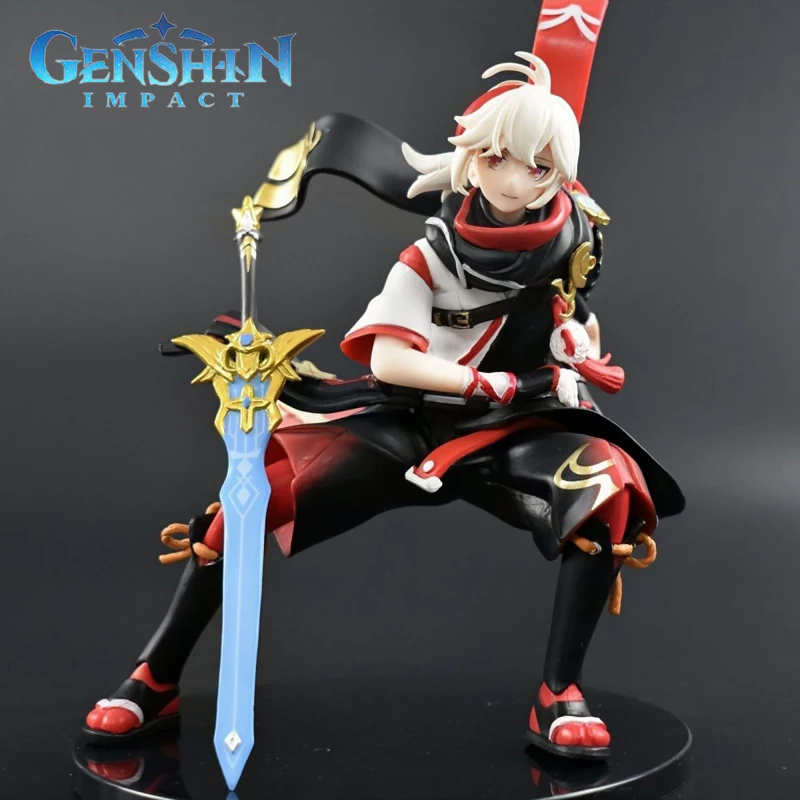 

20cm Genshin Impact Kaedehara Kazuha Figure Anime Game Action Figurine Ronin Warrior Ver Model Collection Statue Doll Toy Gift
