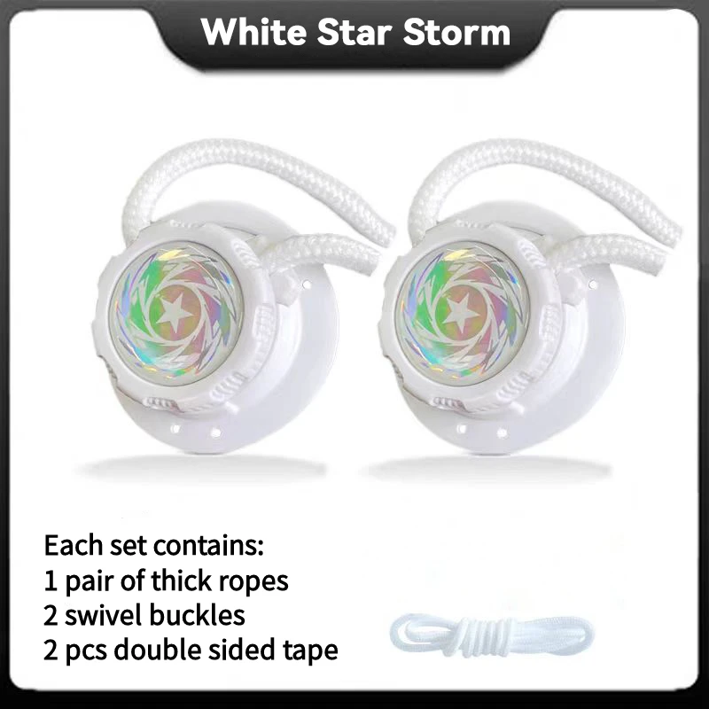 1Pair Dazzle Colorful Automatic Shoelaces Swivel Buckle Elastic Round Shoelaces Children's Adult Sneakers No Tie