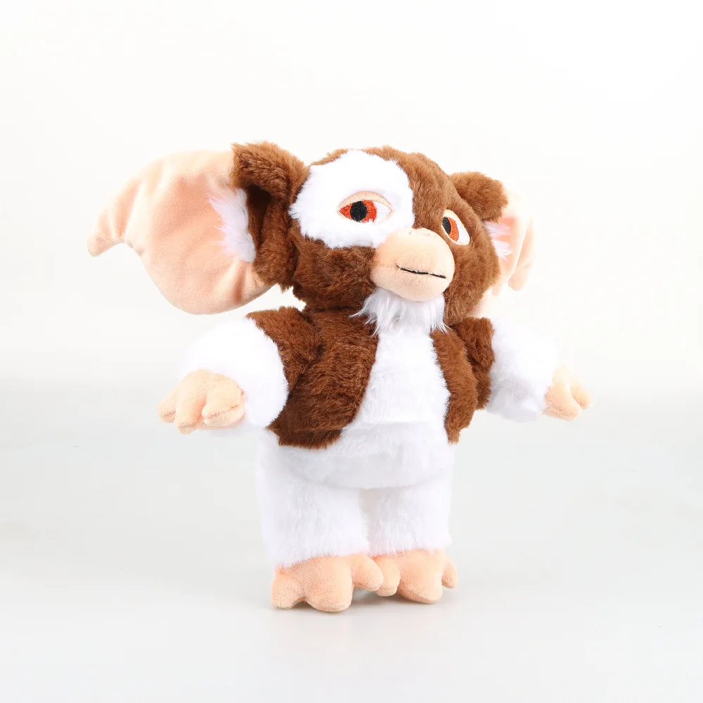 33cm Gremlins Gizmo Peluche Toy Soft Fluffy Film Personnage Gremlins 3  Peluche en peluche Poupée pour Enfants Garçons Filles Halloween Cadeaux