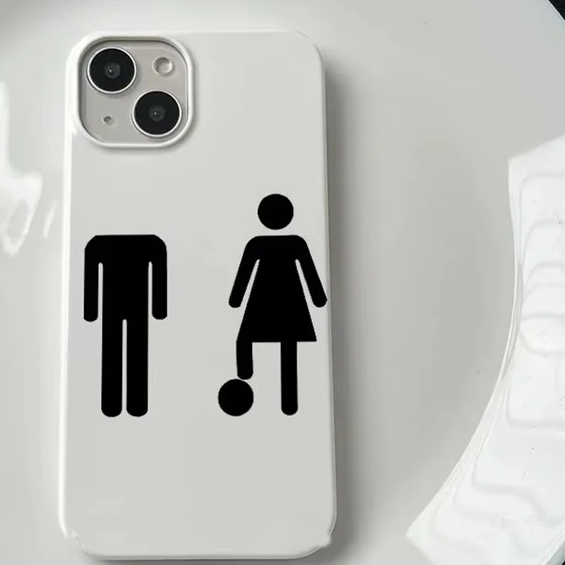 Korean Personalized Creative Pattern Y2K Soft Phone Case