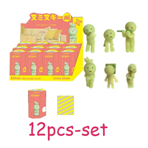 thumbnail image 1 of Nuevo Smiski Hippers Sonny Angel Hippers Inodoro Baño Sala Fiesta Serie Mini Figura Decorativa Muñeca Cumpleaños Navidad Juguetes Regalo, 1 of 5