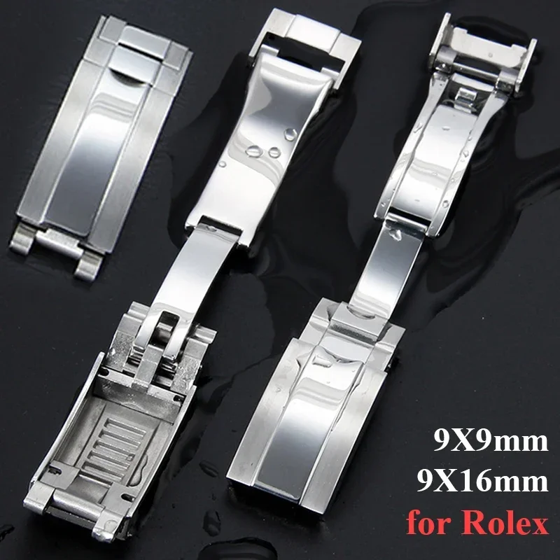 9x9mm Watch Buckle for Rolex DAYTONA SUBMARINER GMT Watch Band