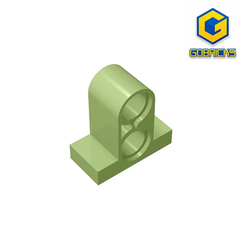 Gobricks GDS-937 Technical, Pin Connector Plate 1x2x1 2/3 with 2 Holes  compatible with lego 32530 Educational Building Blocks