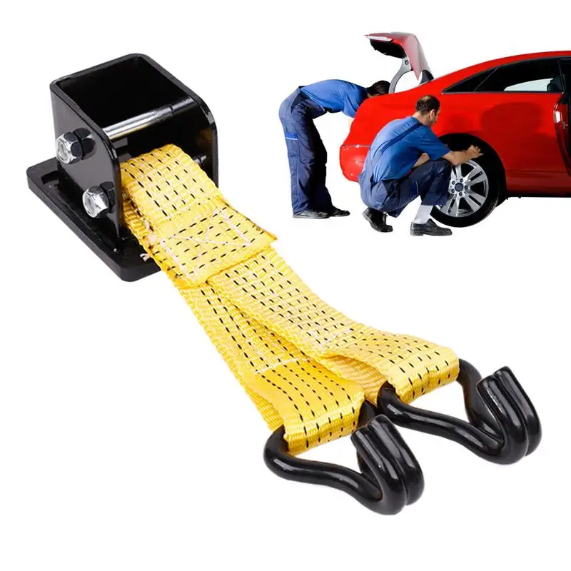 

Lift Jack Tire Strap Anti-Skid Tire Lifting Tool For Wheeljack Tire Change Device Car Rescue Must-Haves For Road Trips Driving