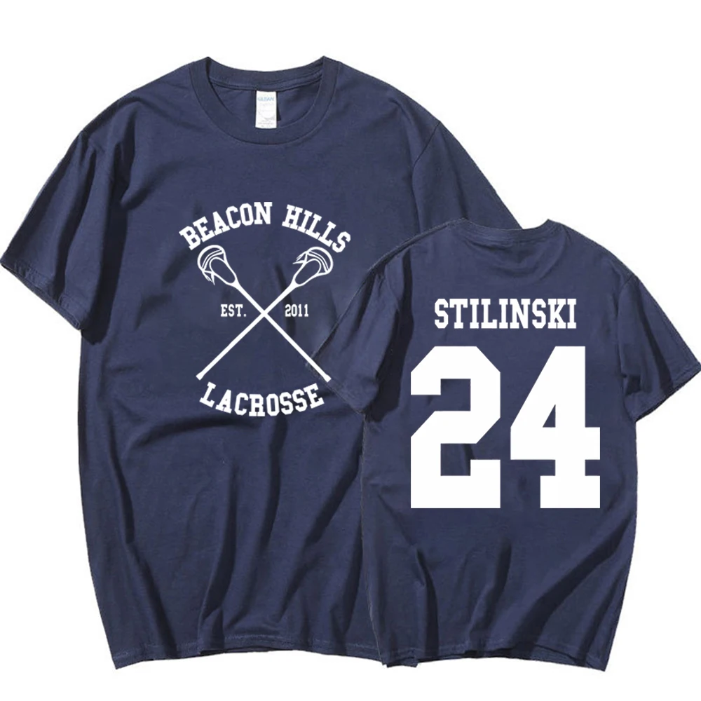Teen Wolf Shirt STILINSKI 24 LAHEY 14 MCCALL 11 Fashion Print Tees The Original Beef of Chicagoland Shirt Harajuku Y2k 90s Tops 4