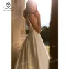 V-neck Sleeveless Wedding Dress 2025 Beading Open Back customized Princess Bride Gown SwanSarah P277 Vestido De Novia 4