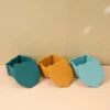 1PCS Baby Silicone Tableware Cute Cartoon Bear Shape Baby Snack Box Eating Training Baby Stuff Portable Baby Meal Tray 1