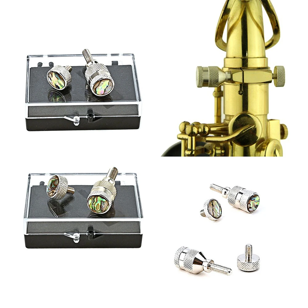 Saxophone Neck Screws Professional Saxophone Neck Receiver Tightening Attach Screw Woodwind Instruments Accessories