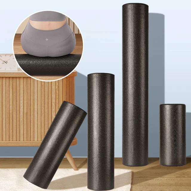 30/45CM EPP Yoga Foam Roller Fitness High-Density Solid Massage Foam Roller Yoga Stick Muscle Relaxer For Should Back Leg 2