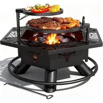 Outdoor Fire Pit Grill 1