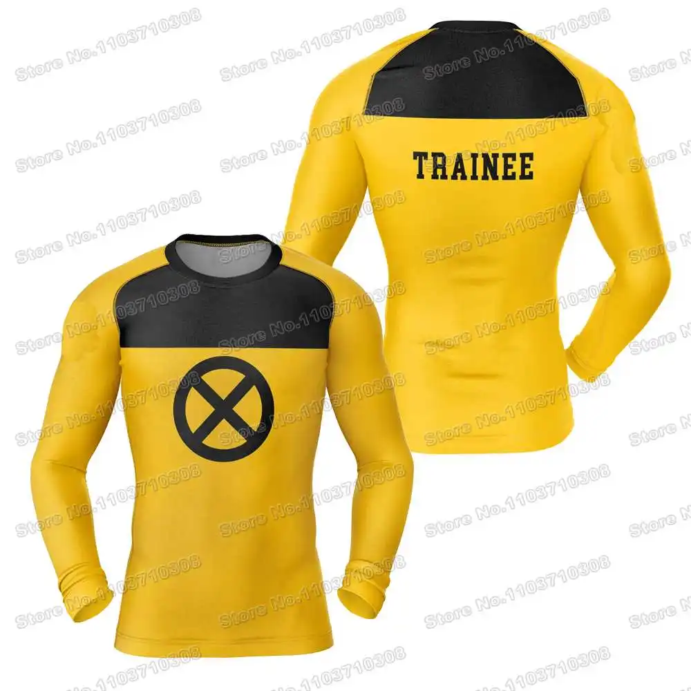 7th Anime Cartoon Rash Guards Surfing Jersey Beach Trousers Swimwear Diving Gym Long sleeves MMA BJJ Men Jiu Jitsu Fitness Sets