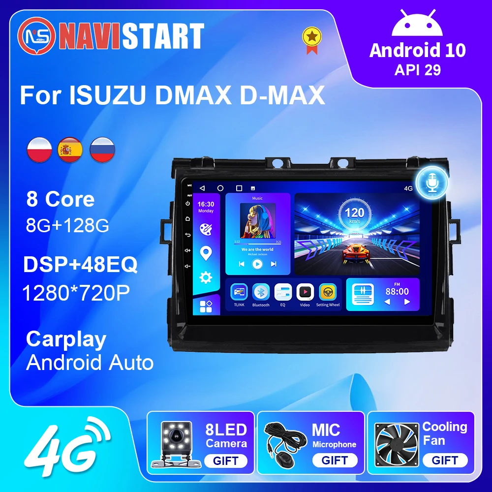Navistake Per Toyota Estima Previa Tarago Canarado 2006-2018 2 Din Autoradio Autoradio Autoradio Stereo Multimedia Player Dsp