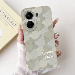 Stylish Candy Painted Soft TPU Phone Case for Xiaomi Poco C65 (TYbai1961)