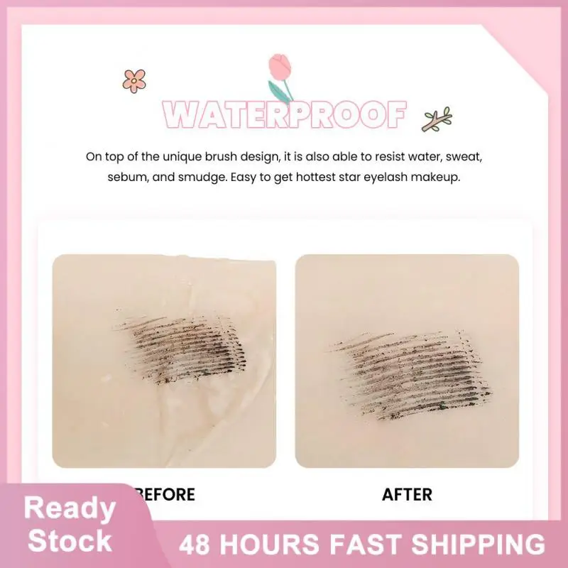 

Подкручивающая водостойкая питательная стойкая тушь для ресниц с защитой от размазывания для чувствительных глаз, привлекательная Черная тушь для ресниц