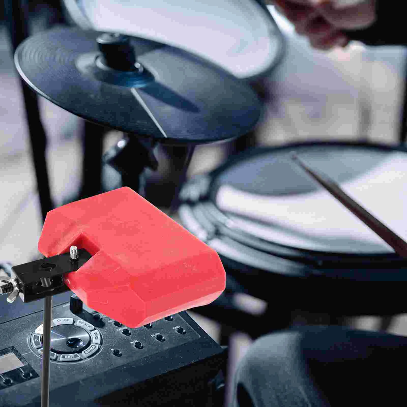 

Drum Kit Accessories Square Clapper Latin Percussion Portable Drum Music Accessories Drum Cowbell Durable Drum Accessories