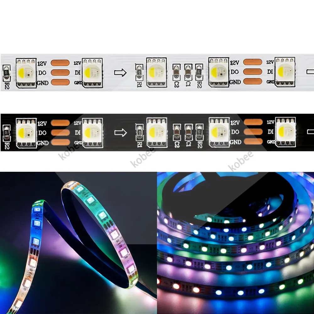 12V 5050 60 LED per metre LED Strip Light (5m)