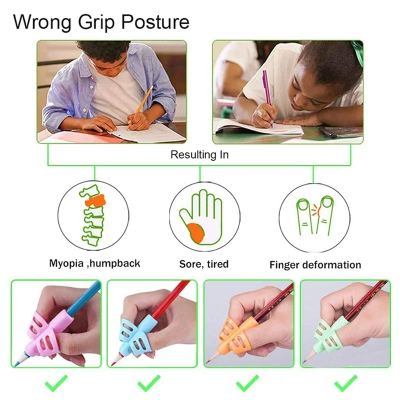 Educational Toys Toys Kids Educational Toys For Children Early Learning Baby Hold Pencil Corrector Students Writing Aid Tool