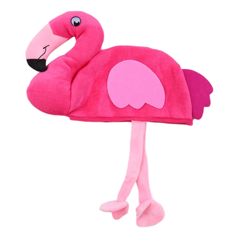 Halloween Funny Hat Flamingo Hat Fun Thanksgiving Day Bucket Carnivals Party For Adult