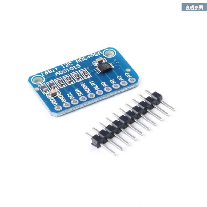 

ADS1015 Subminiature 12 Bit precision Analog-To-Digital Converter ADC Development Board Module