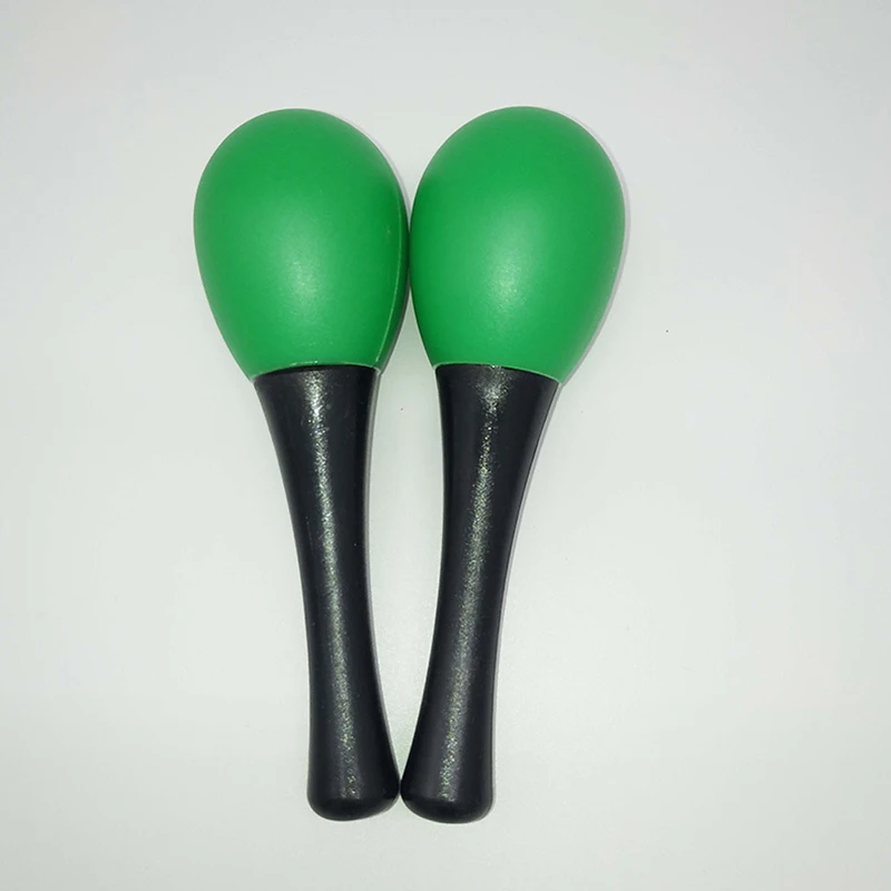 Plastic maracas Orff instrument players hold plastic maracas Toddlers Early education Children grasp egg