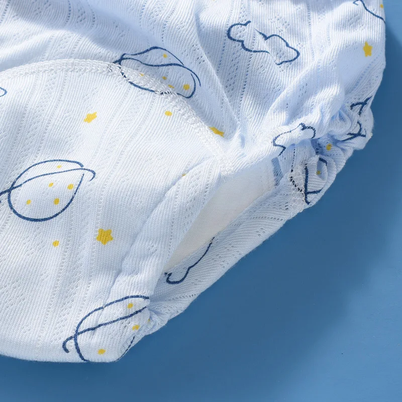 Four Seasons Newborn Training Pants Leak-proof Waterproof Washable Cotton Baby Diaper Baby Breathable Mesh Diapers