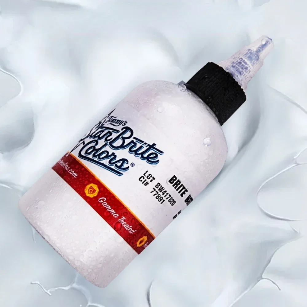 White Tattoo Ink Professional Safe Long Lasting Easy Coloring Micro Blade Tattoo Color Body Makeup Beauty ArtSupplies 1oz 2oz 4oz