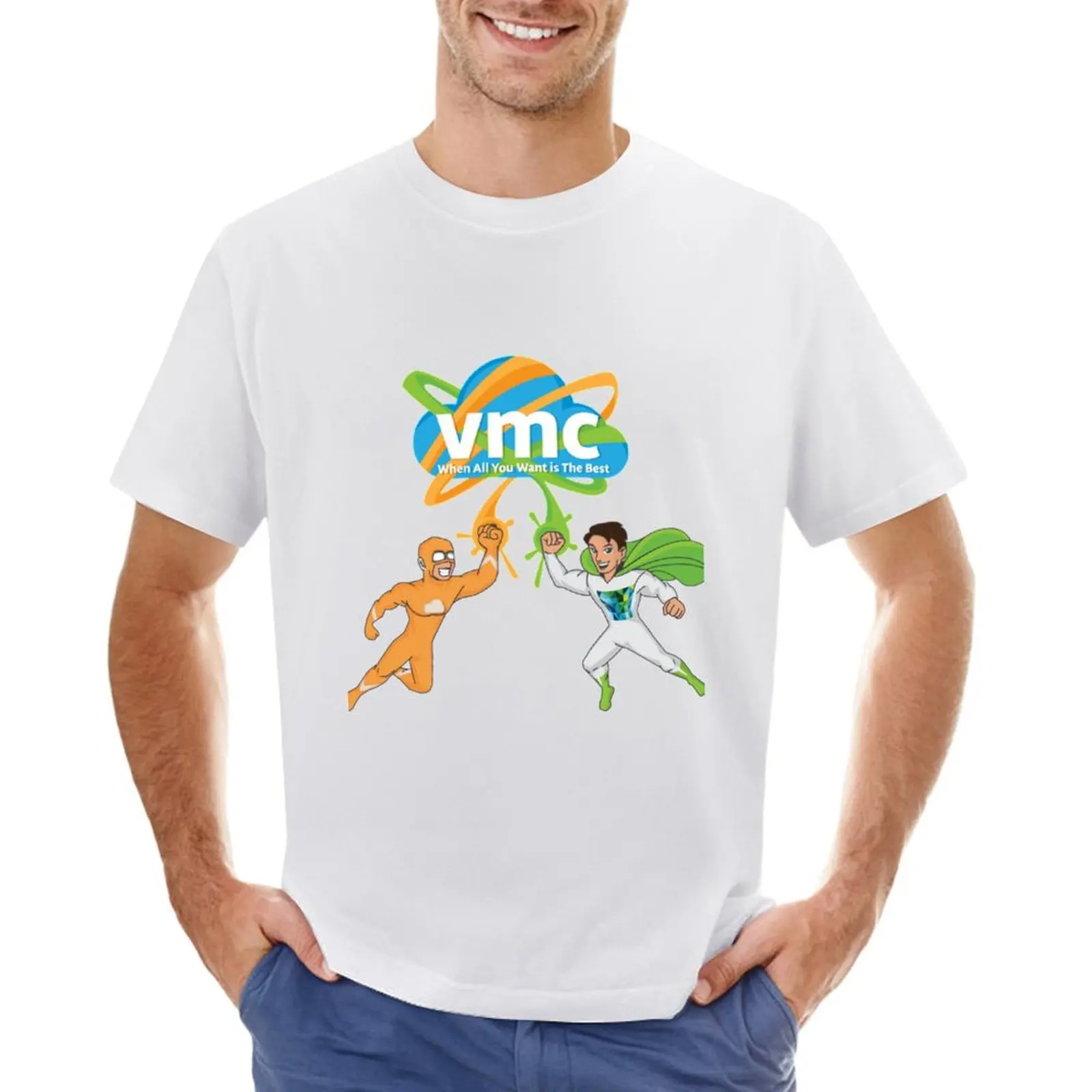 Vmware Aws Vmc T-Shirt Summer Top Heavyweights Magliette Grafiche Da Uomo