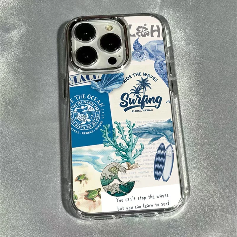 Whale Shark Clear Phone Case - Fashion TPU Shockproof Cover
