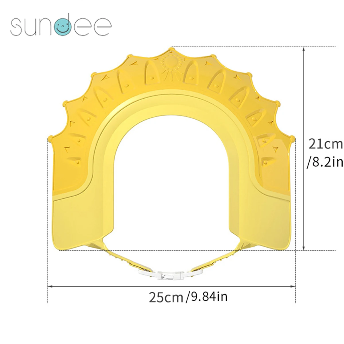 Baby Shower Cap Adjustable Hair Wash Hat for Kids Infant Bath Hat Head Cover for Protection Eyes and Ears Toddler Shampoo Shield