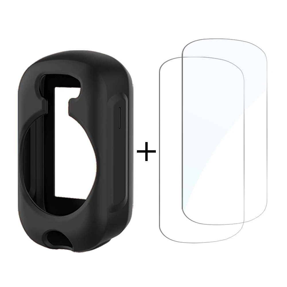 Premium Tempered Glass & Silicone Protective Case Set