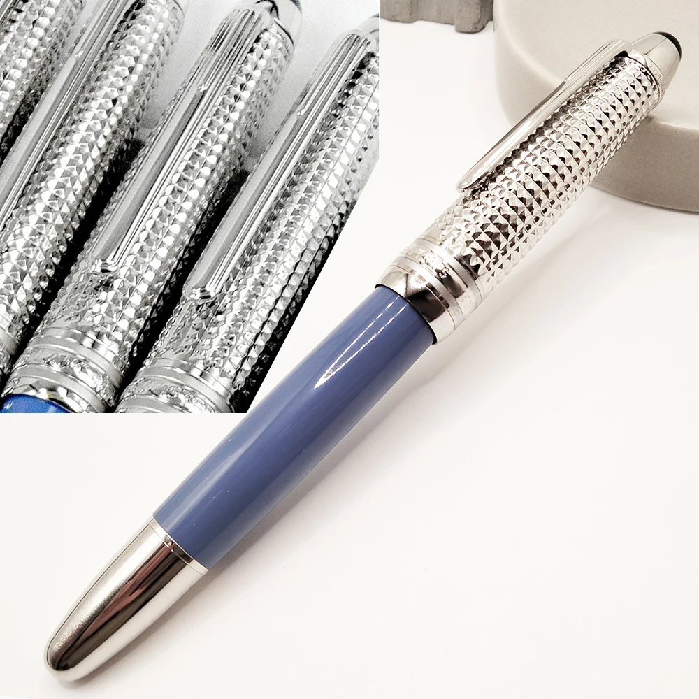 Blue and Silver 149 MB Roller ball pen / Fountain pen office stationery Luxury Writing ball pens Gift