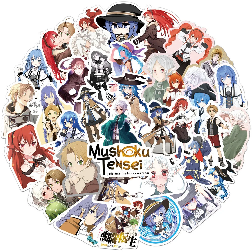 

10/30/50PCS Anime Reincarnation Graffiti Waterproof Stickers Creative Trend Decoration Refrigerator Water CupSkateboardWholesale