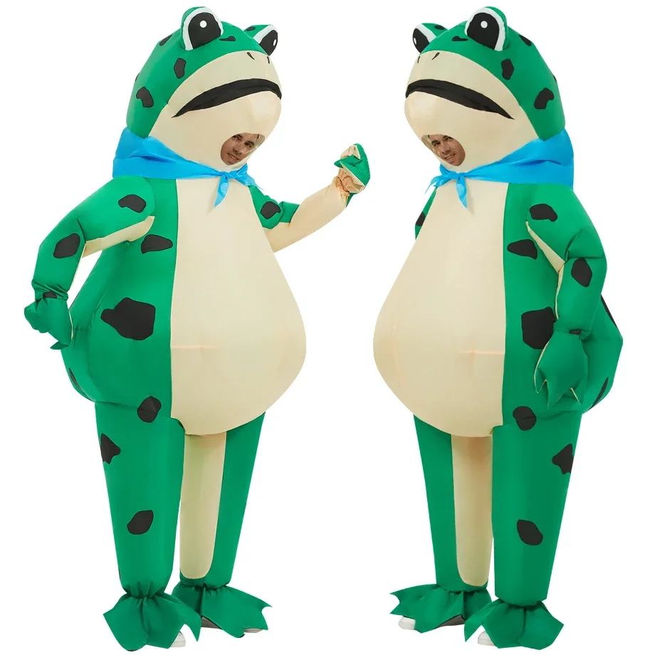 

Adults Kids Cosplay Masquerade Animal Inflatable Frog Koala Zebra Pink Pig Shark Costume Halloween Annual Meeting Carnival Party