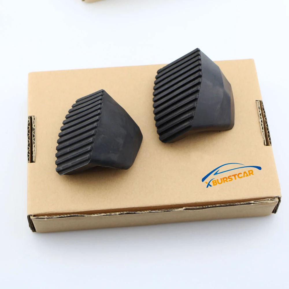 Car Clutch Pedal Brake Pedals Anti Slip Pedal Cover 2Pcs/Set Car Accessories Parts For Peugeot MT 307 408 308 3008