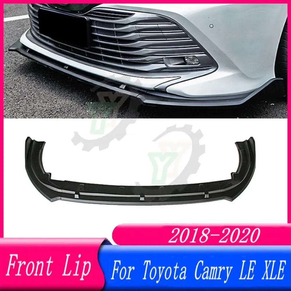 

3 шт., съемный передний бампер для Toyota Camry LE XLE 2018 2019 2020