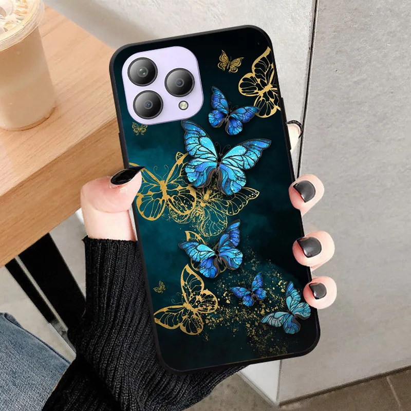 Sleek Black Silicone TPU Phone Case - Soft Protective Bumper Shell Cover
